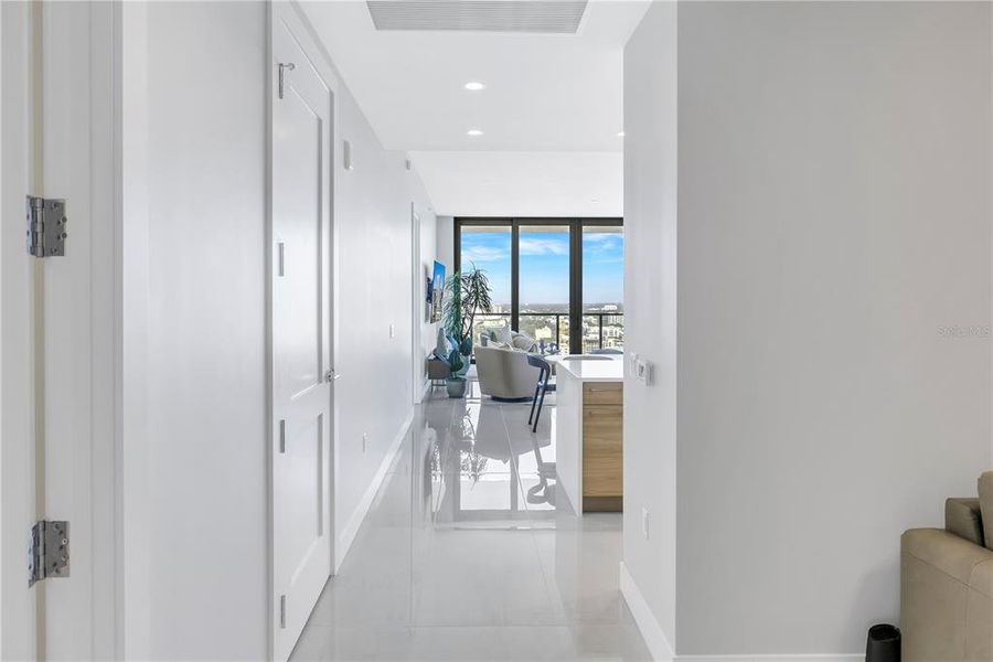 Furnished interior view inside a new home in , St. Petersburg (Image 6).