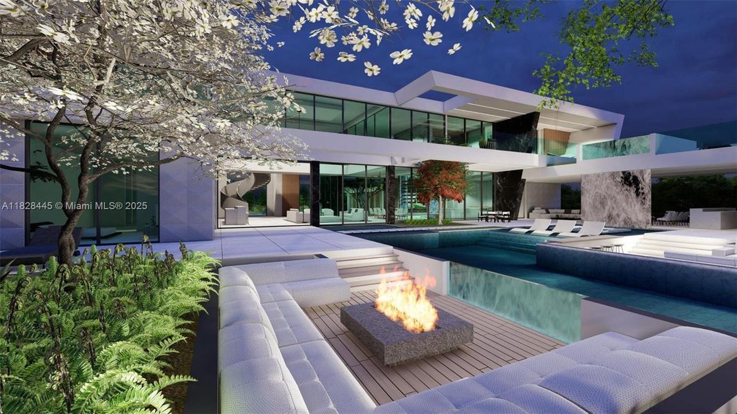 Exterior details and patio area of a home in , Delray Beach (Image 2).