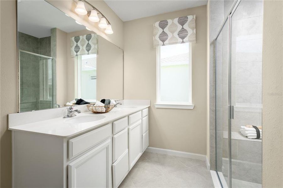 Furnished interior view inside a new home in Avalon Woods, Lakewood Ranch (Image 11). Furnished interior view inside a new home in Avalon Woods, Lakewood Ranch (Image 11).