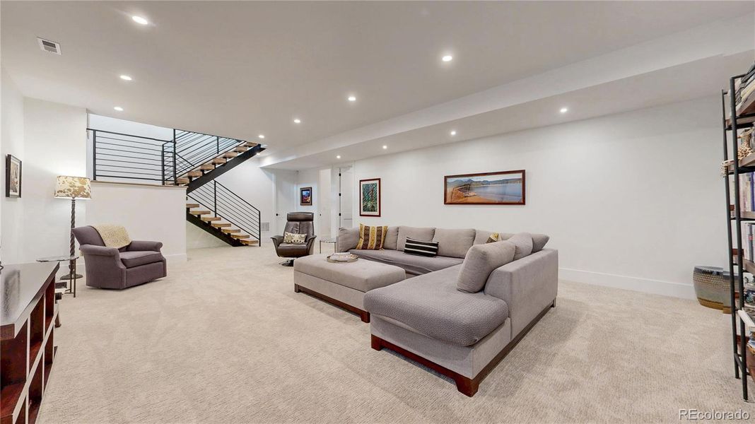 Furnished interior view inside a new home in , Denver (Image 43). Furnished interior view inside a new home in , Denver (Image 43).