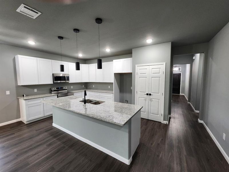 Furnished interior view inside a new home in , Fort Worth (Image 7).