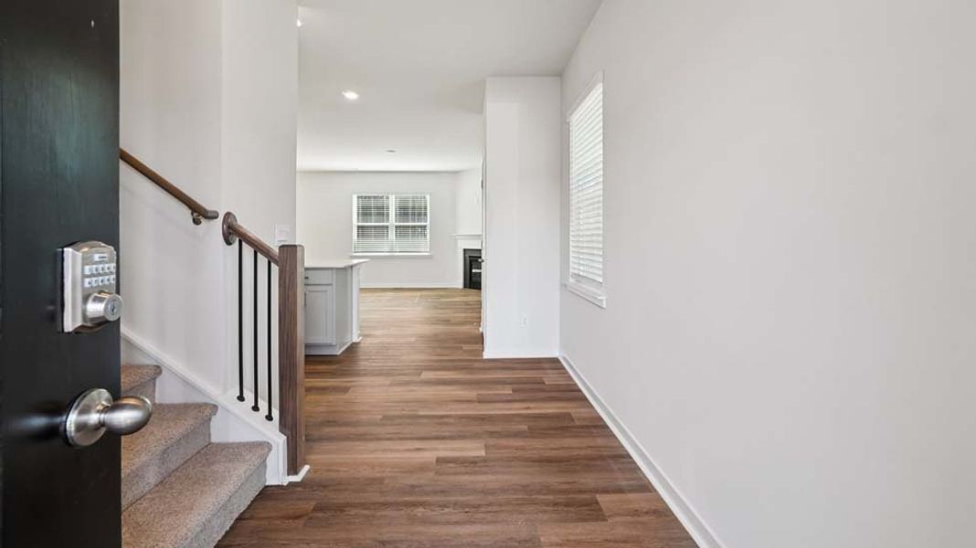 Spacious, unfurnished interior of a new home in Providence Walk, Hendersonville (Image 15).