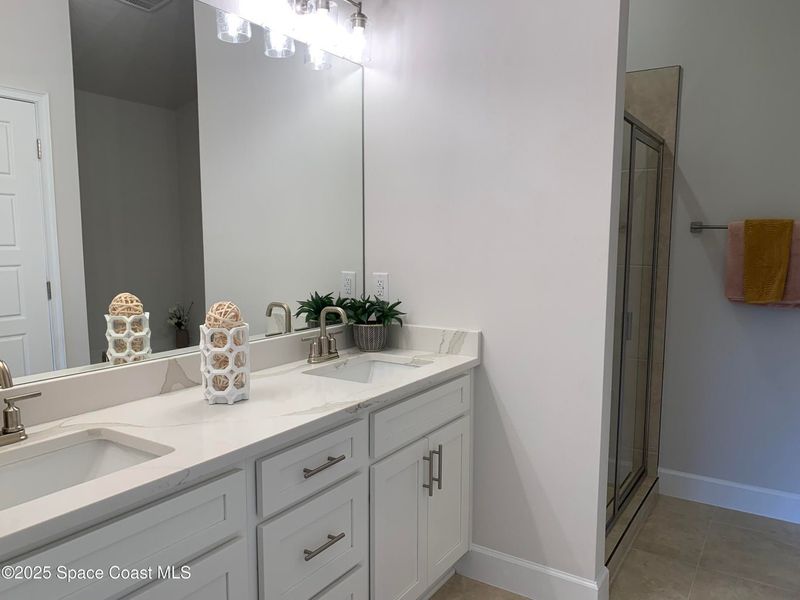 Furnished interior view inside a new home in St. John Preserve, Palm Bay (Image 6). Furnished interior view inside a new home in St. John Preserve, Palm Bay (Image 6).