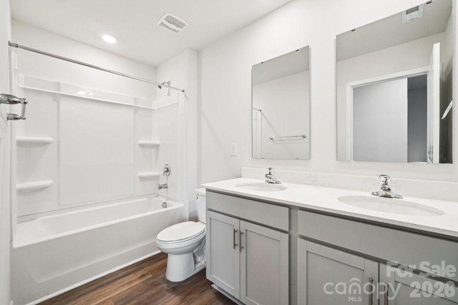 Furnished interior view inside a new home in Clark Creek Landing, Lincolnton (Image 5).