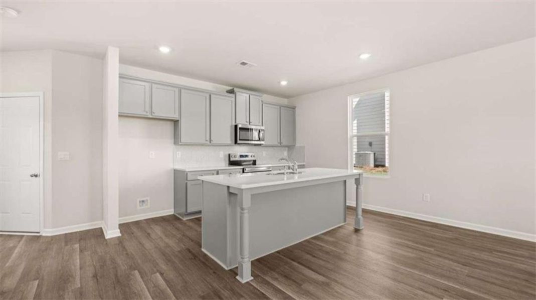 Furnished interior view inside a new home in Brookland Commons, Monroe (Image 5).