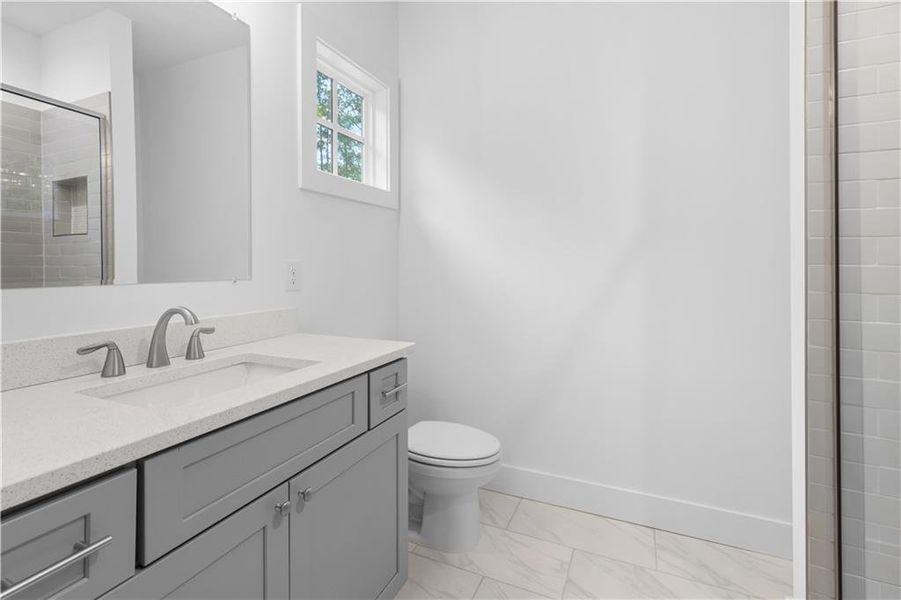 Furnished interior view inside a new home in , Marietta (Image 12).