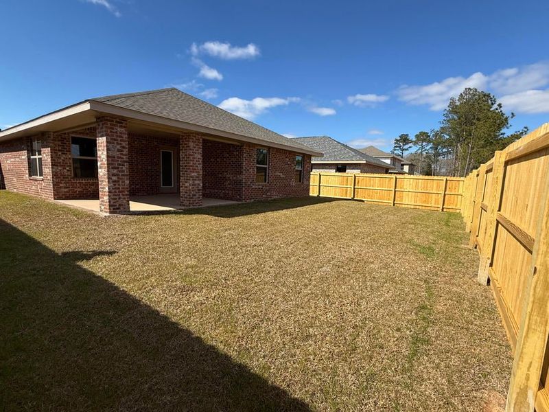 Exterior details and patio area of a home in Ridgeway Landing, Crestview (Image 4).