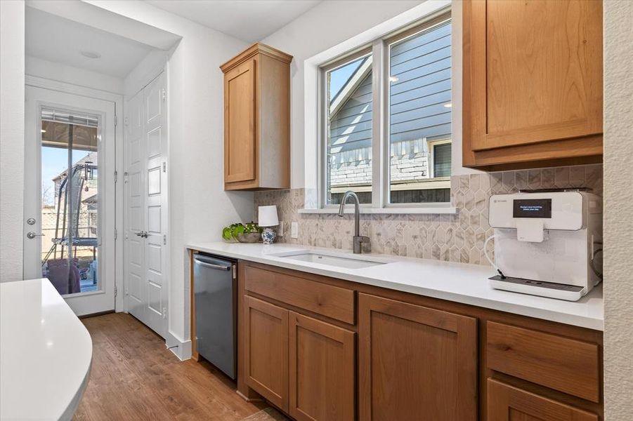 Furnished interior view inside a new home in Pecan Square, Northlake (Image 27).
