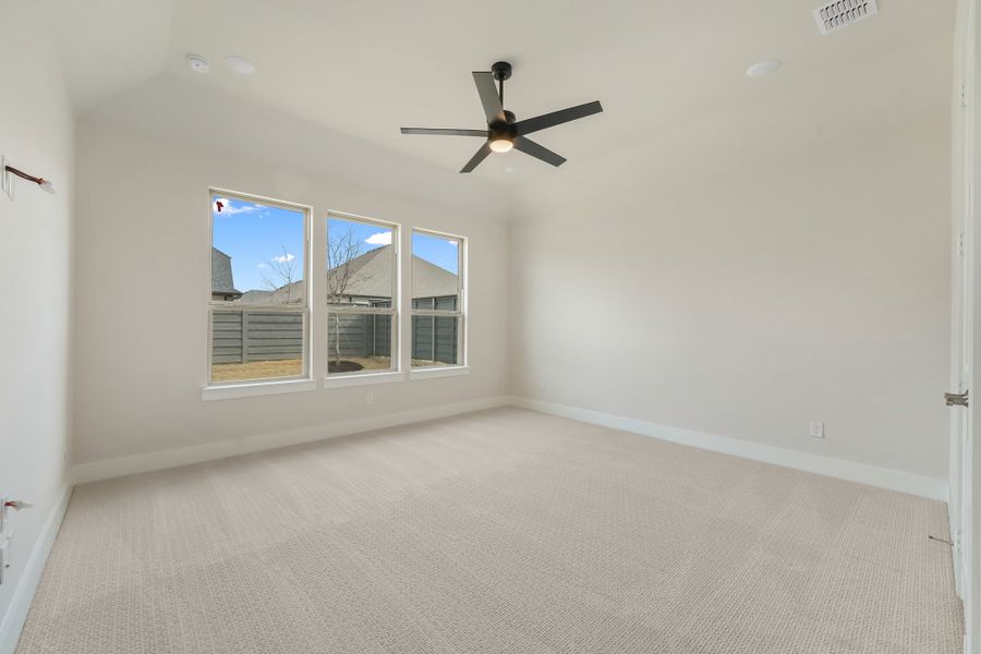 Spacious, unfurnished interior of a new home in Union Park, Little Elm (Image 17). Spacious, unfurnished interior of a new home in Union Park, Little Elm (Image 17).