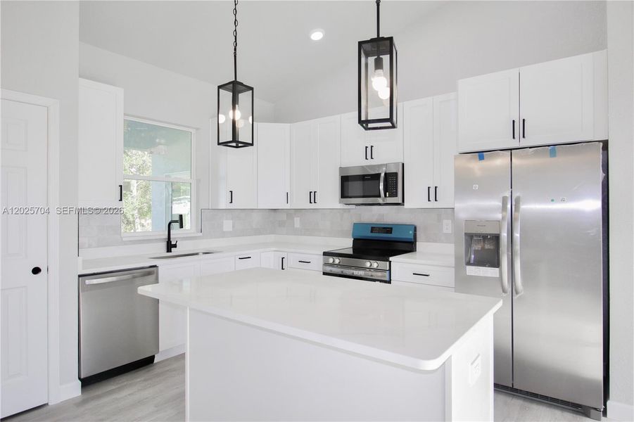 Furnished interior view inside a new home in , Sebring (Image 7).
