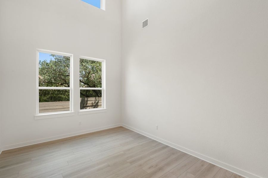 Spacious, unfurnished interior of a new home in Arbor Collection At Wolf Ranch, Georgetown (Image 18).
