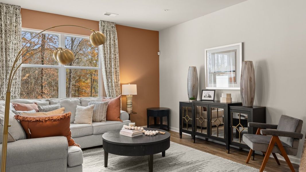 Furnished interior view inside a new home in Echo Glen, Stockbridge (Image 8).