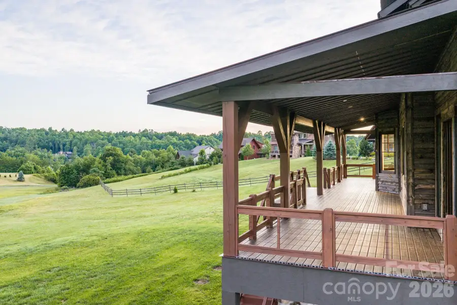 Exterior details and patio area of a home in , Blowing Rock (Image 3). Exterior details and patio area of a home in , Blowing Rock (Image 3).