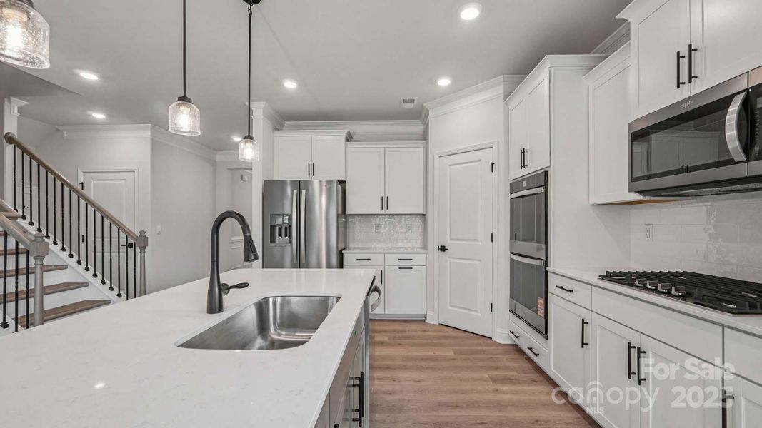 Furnished interior view inside a new home in Falls Cove, Troutman (Image 10).