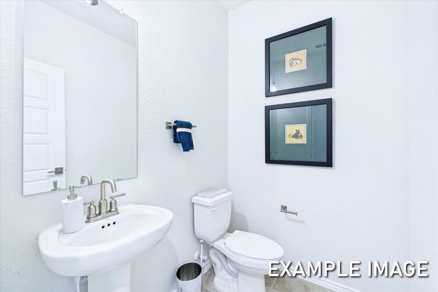Representative furnished interior of a home built from the The Gillian C by Davidson Homes LLC in Buffalo Way Villas, Houston (Image 15).