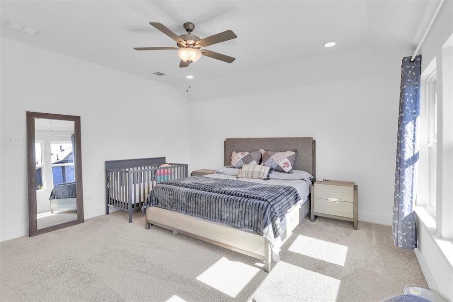 Furnished interior view inside a new home in Garden Collection at Union Park, Little Elm (Image 17).