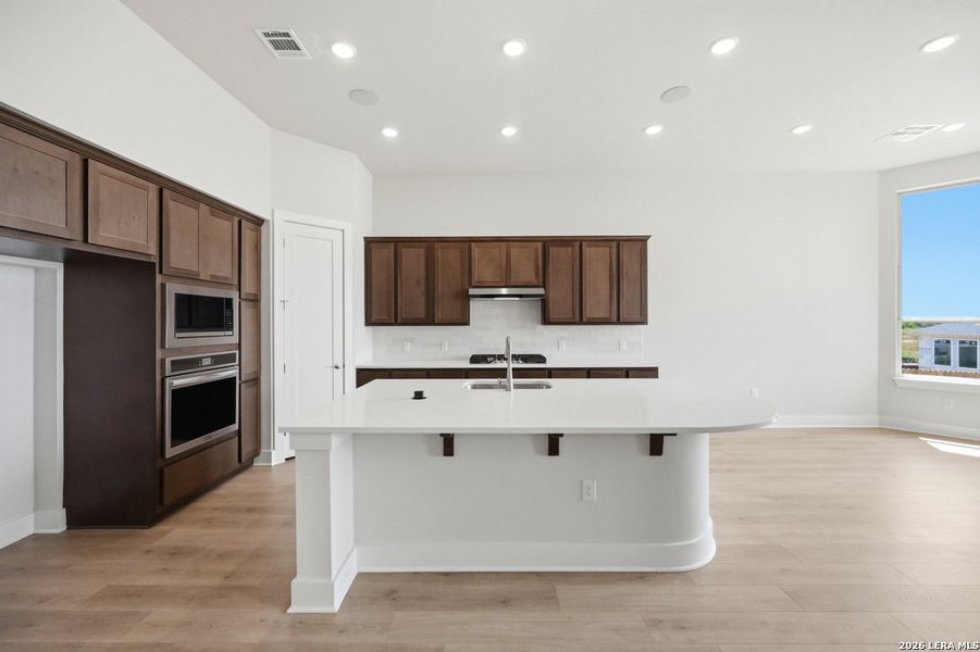 Furnished interior view inside a new home in VIDA, San Antonio (Image 10).