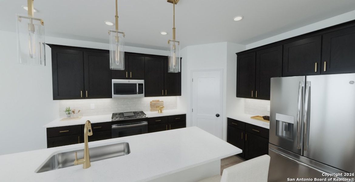 Furnished interior view inside a new home in The Arbors at the Wilder, Adkins (Image 5). Furnished interior view inside a new home in The Arbors at the Wilder, Adkins (Image 5).