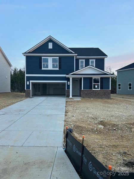 Front Exterior *Sod not laid yet