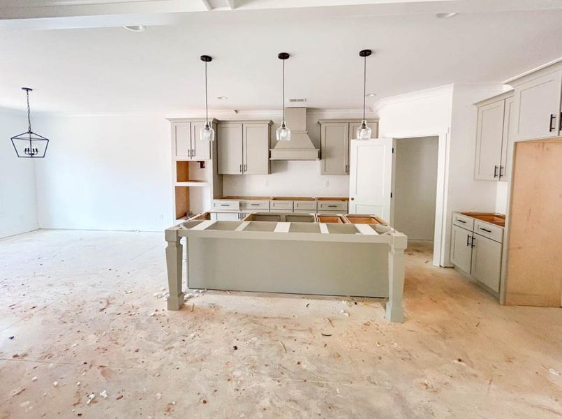 In-progress construction of a new home in Pinegate, Monroe, GA (Image 8). In-progress construction of a new home in Pinegate, Monroe, GA (Image 8).