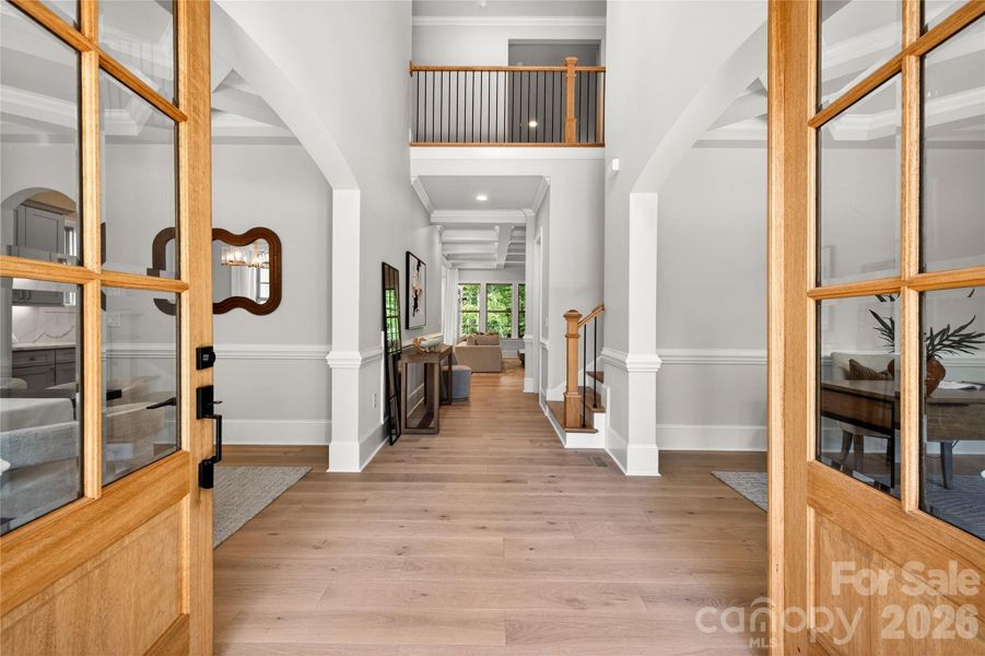 Furnished interior view inside a new home in , Mint Hill (Image 14).