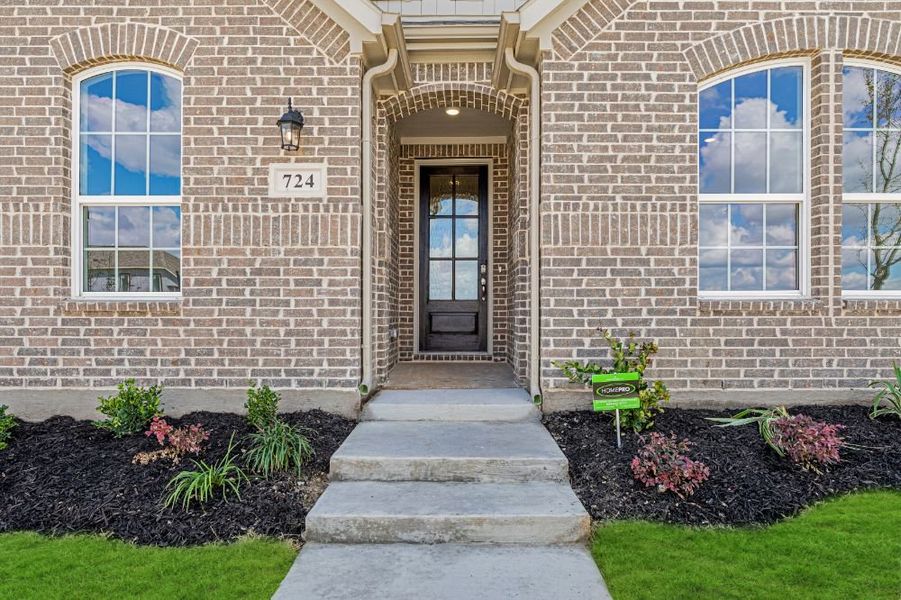 Representative exterior details of a home built from the Cedar by UnionMain Homes in Edgewater, Fate (Image 3). Representative exterior details of a home built from the Cedar by UnionMain Homes in Edgewater, Fate (Image 3).