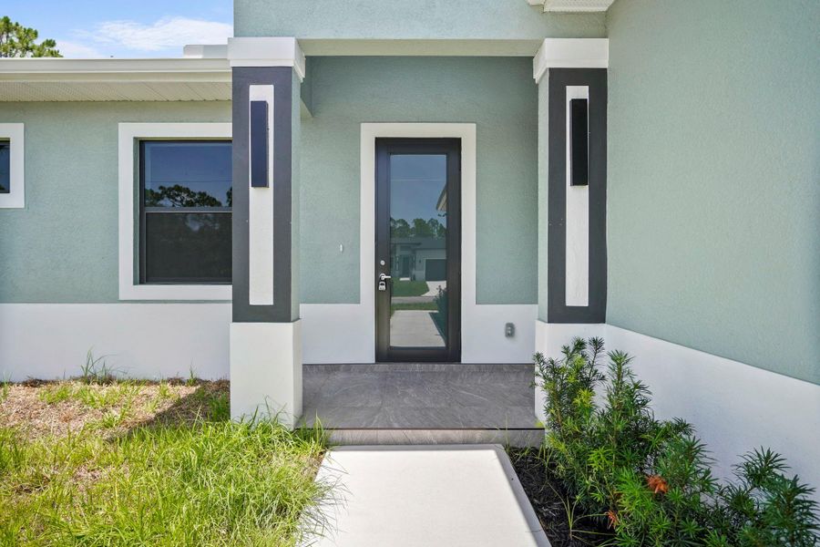 Exterior details and patio area of a home in , Port Charlotte (Image 21). Exterior details and patio area of a home in , Port Charlotte (Image 21).