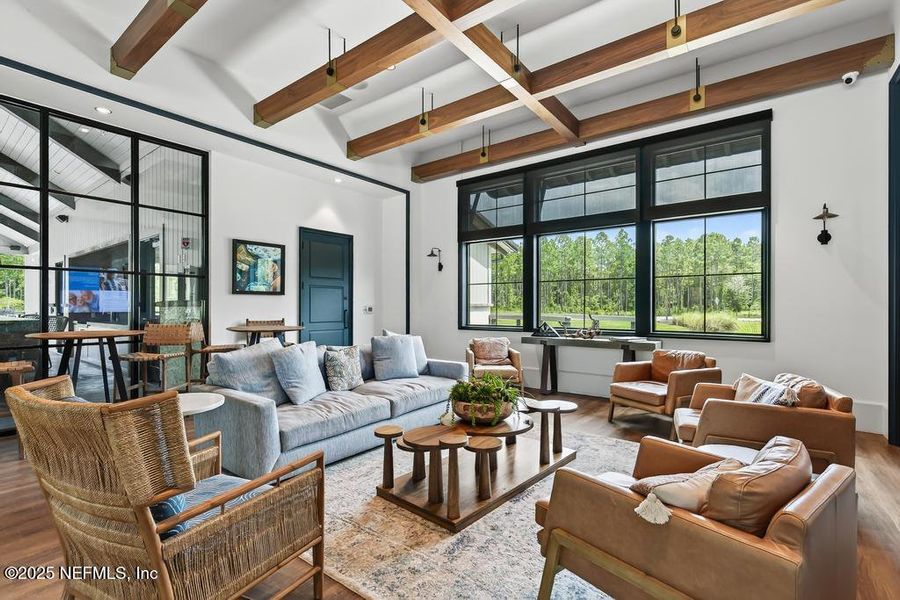 Furnished interior view inside a new home in Tributary, Yulee (Image 5).