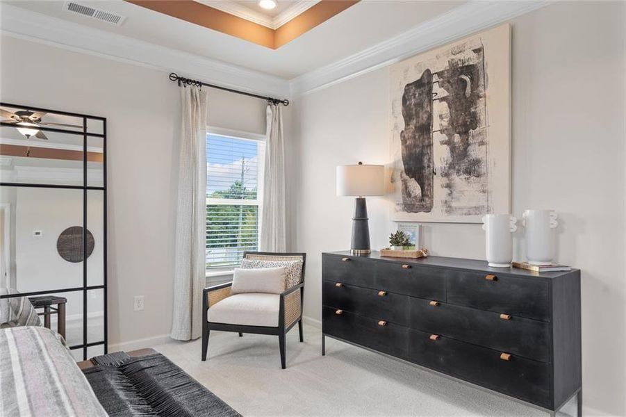 Furnished interior view inside a new home in Jameson Towns, Villa Rica (Image 21).