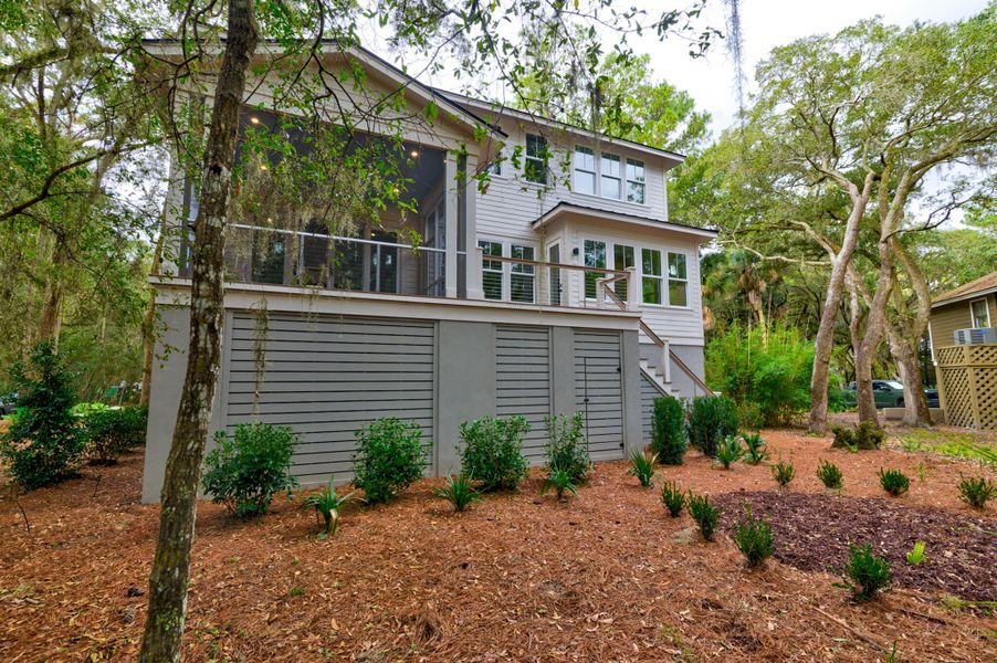 Front exterior of a new home in , Seabrook Island, SC, highlighting curb appeal (Image 28).