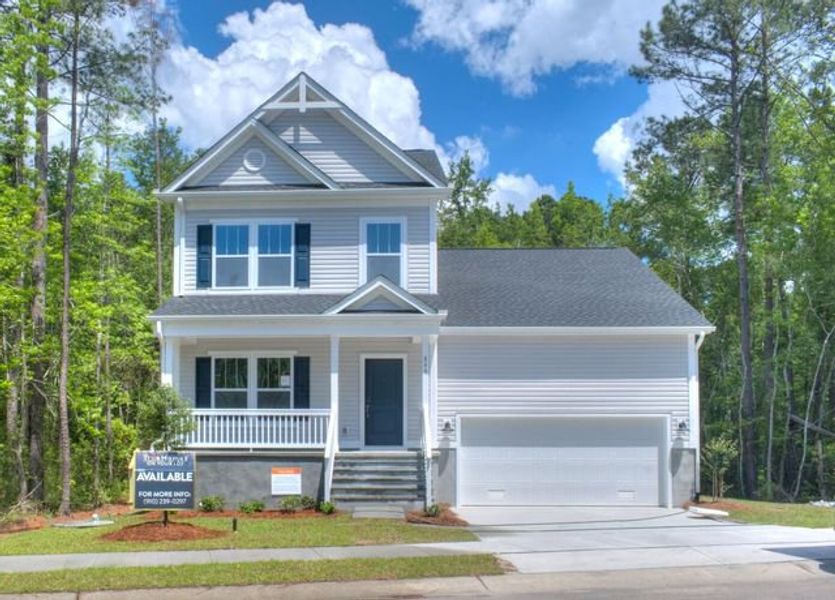 Representative exterior photo of a completed home built from the Devin by True Homes in Whispering Hills, Locust, NC (Image 1). Representative exterior photo of a completed home built from the Devin by True Homes in Whispering Hills, Locust, NC (Image 1).