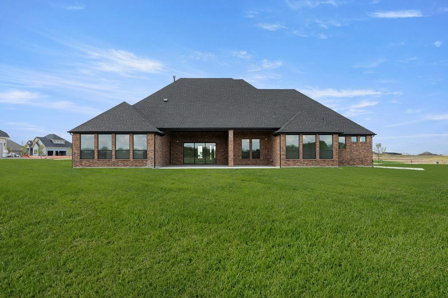 Exterior details and patio area of a home in Berkshire Estates, Mesquite (Image 4). Exterior details and patio area of a home in Berkshire Estates, Mesquite (Image 4).