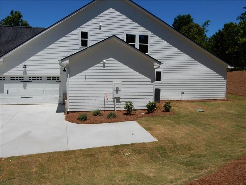 Exterior details and patio area of a home in , Demorest (Image 4).