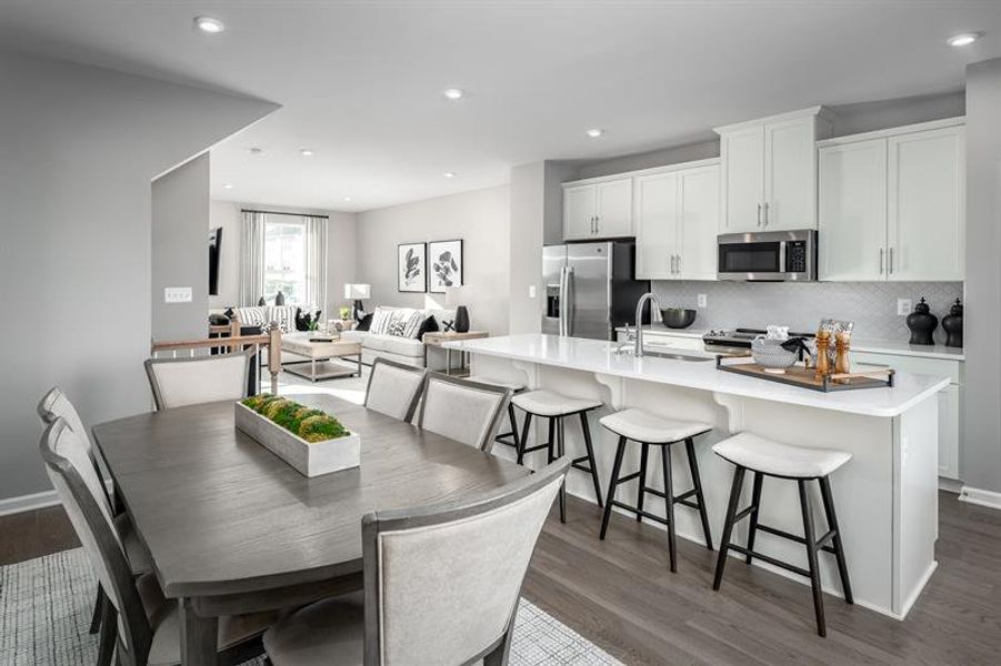 Furnished interior view inside a new home in Fall Crest, Antioch (Image 3). Furnished interior view inside a new home in Fall Crest, Antioch (Image 3).