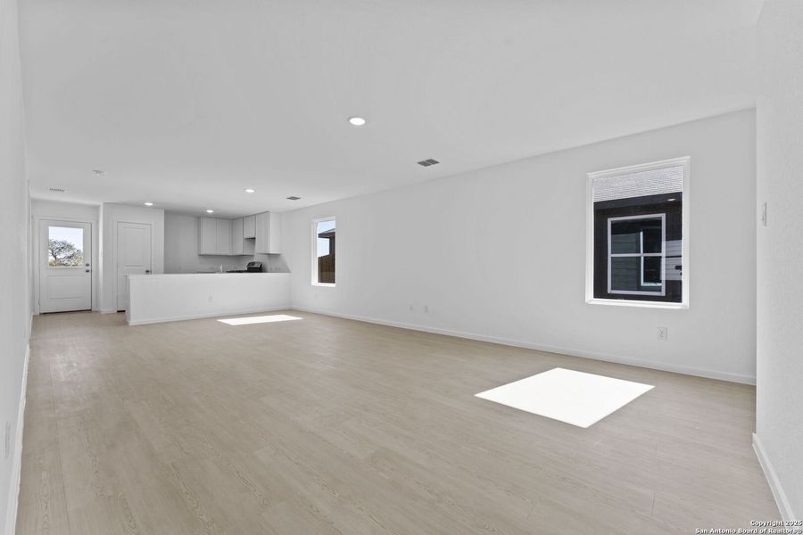 Spacious, unfurnished interior of a new home in Randolph Crossing: Cottage Collection, Converse (Image 17).