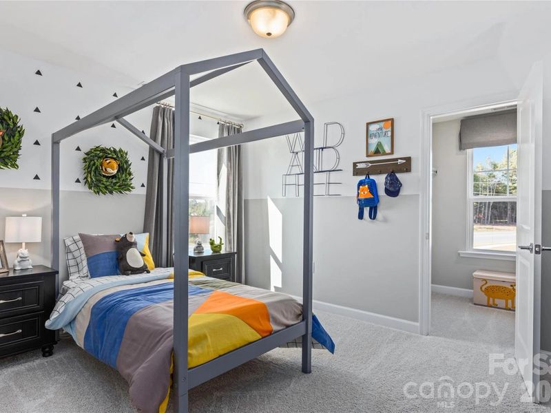 Furnished interior view inside a new home in Enclave at Belmont, Belmont (Image 18).