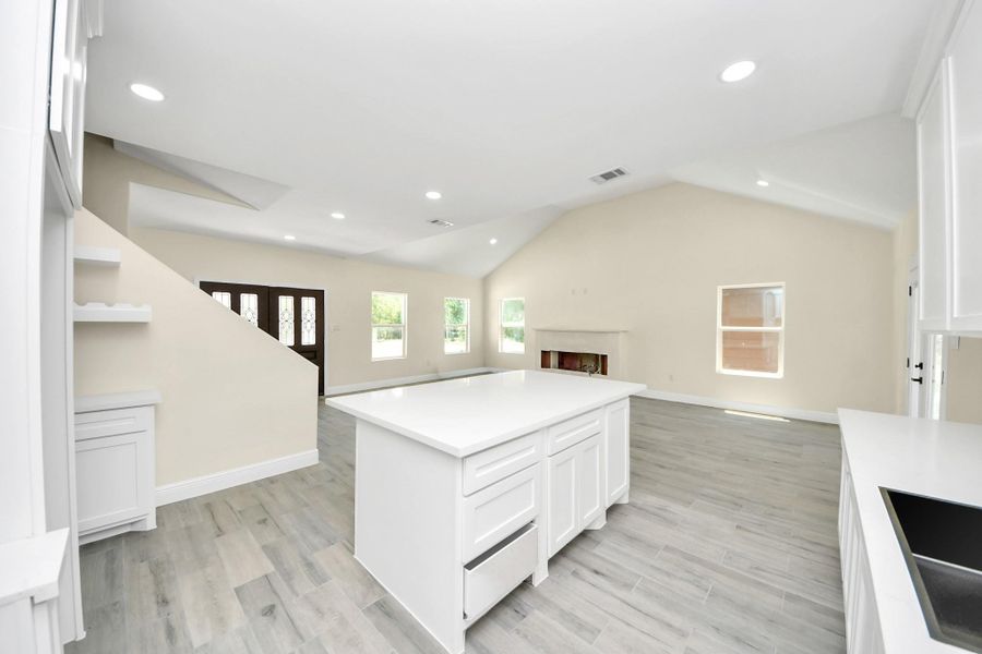 Furnished interior view inside a new home in , Cleveland (Image 6).