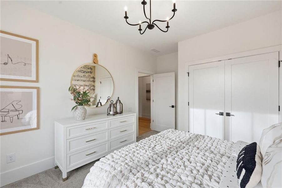 Furnished interior view inside a new home in , Gainesville (Image 47).
