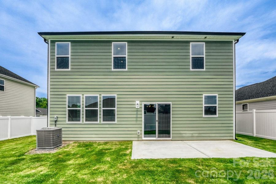 Exterior details and patio area of a home in , Midland (Image 23).