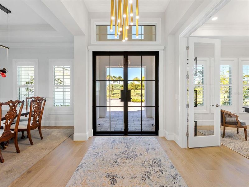 Furnished interior view inside a new home in , Sarasota (Image 39).