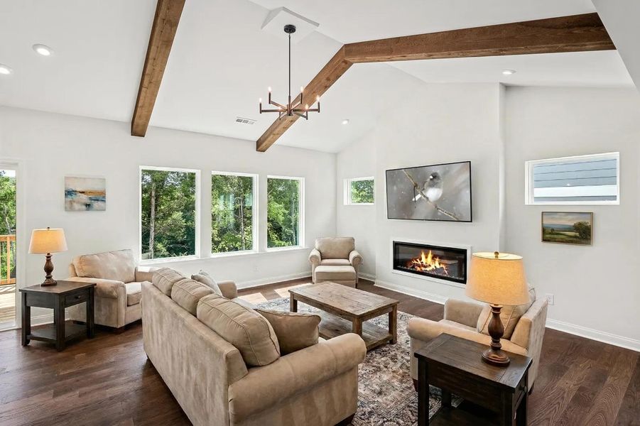 The Courtland C Family Room The Courtland C Family Room