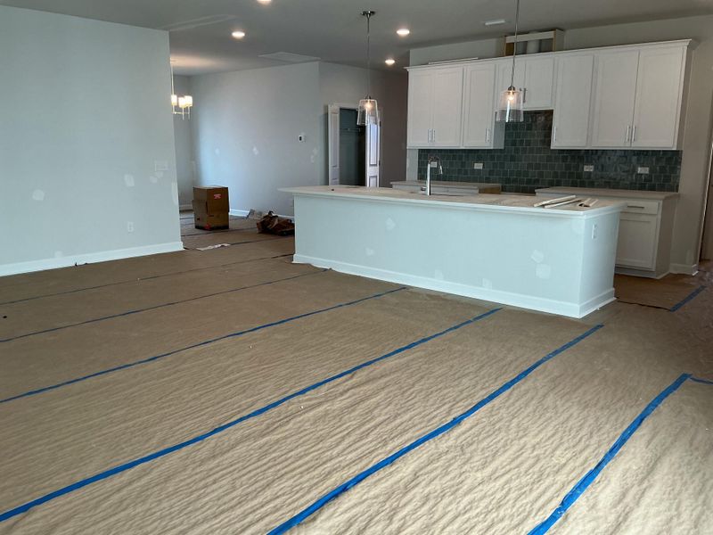 In-progress construction of a new home in Tea Farm: Presidents Series, Ravenel, SC (Image 15).