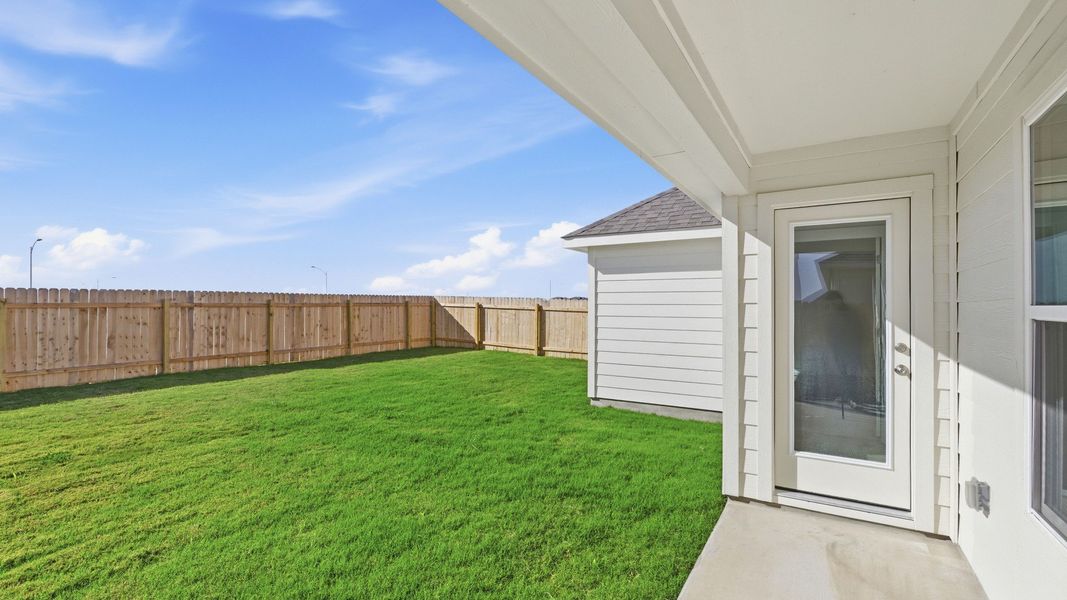 Furnished interior view inside a new home in Sky Ridge, San Marcos (Image 4).