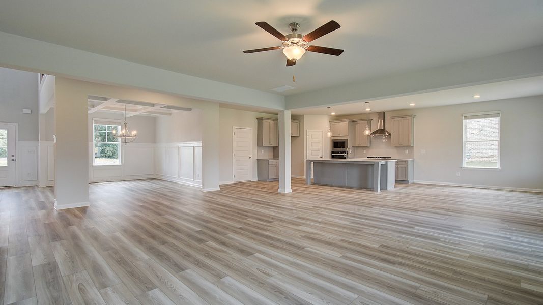 Furnished interior view inside a new home in Westwind Estates, Hampton (Image 11).