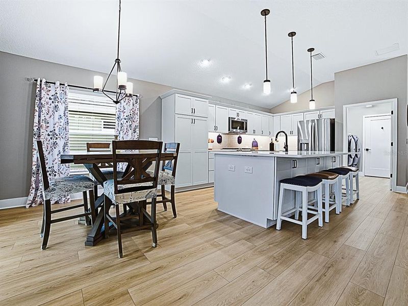 Furnished interior view inside a new home in , The Villages (Image 8). Furnished interior view inside a new home in , The Villages (Image 8).