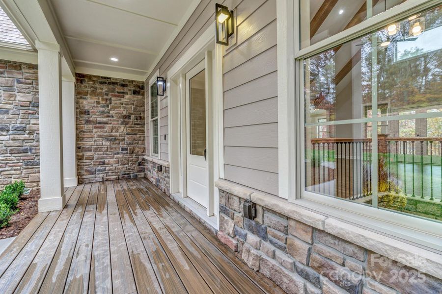 Exterior details and patio area of a home in , Mars Hill (Image 21).