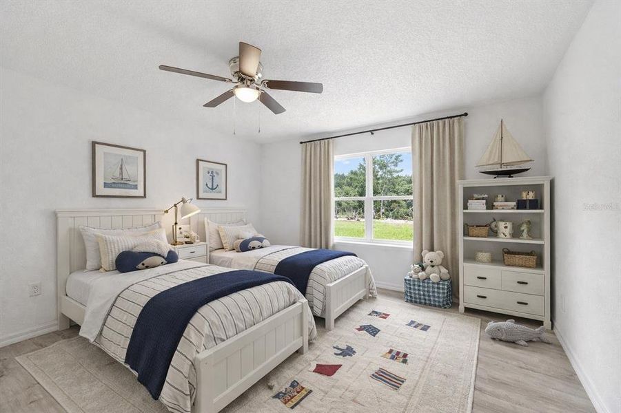 Furnished interior view inside a new home in , Dunnellon (Image 6).