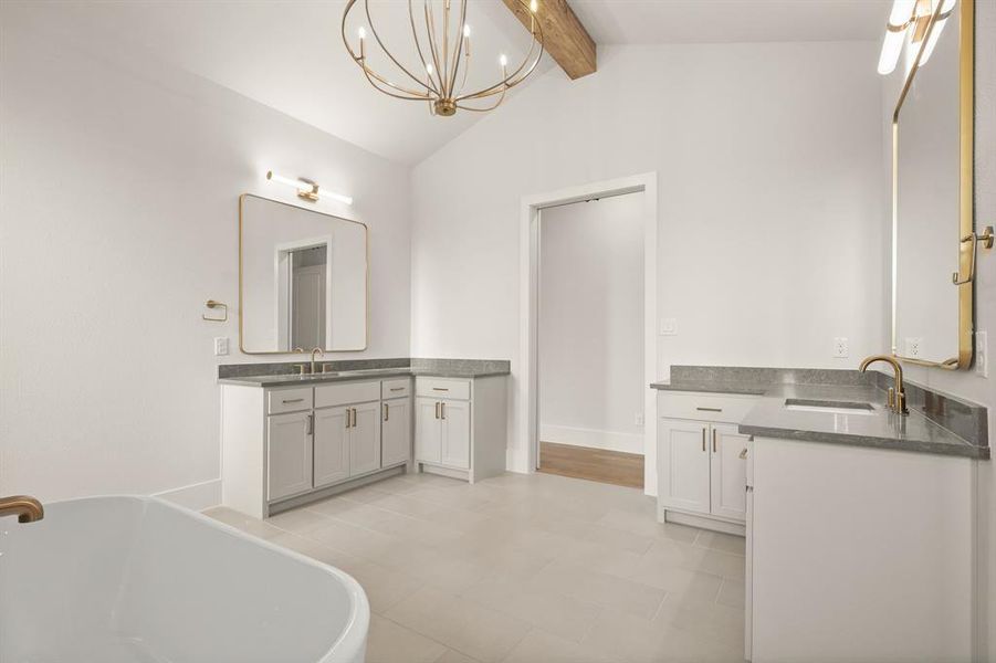 Furnished interior view inside a new home in Chapel View, Heath (Image 13).