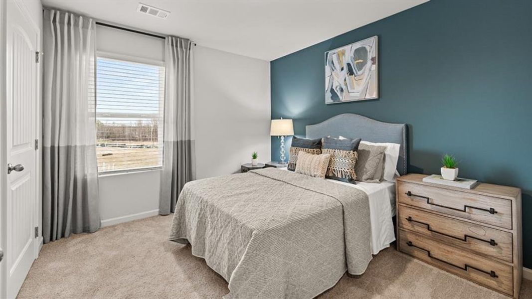 Furnished interior view inside a new home in Oconee Overlook Townhomes, Gainesville (Image 29).