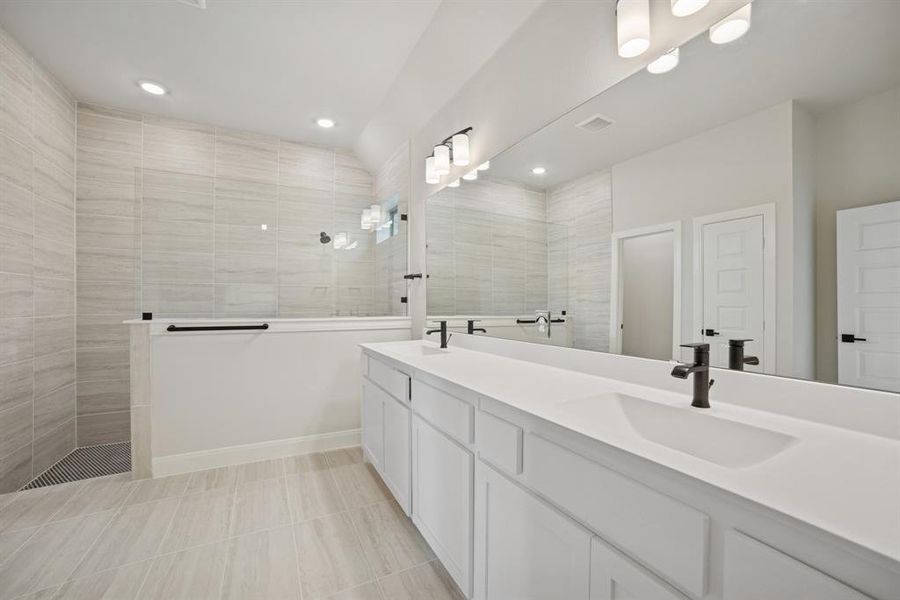 Furnished interior view inside a new home in Talia – Garden Series, Mesquite (Image 11). Furnished interior view inside a new home in Talia – Garden Series, Mesquite (Image 11).